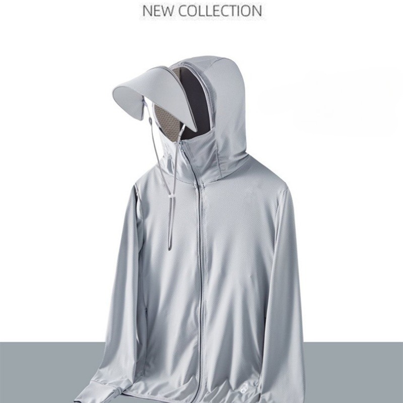 Fishing Hoodie - Summer Outdoor Fishing Casual Lightweight Breathable