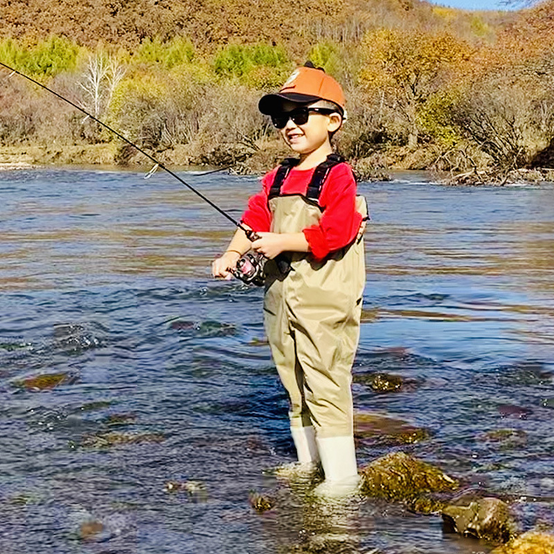 Fishing Pants Waterproof - Kids Waterproof Fishing Waders Oxford Fabric