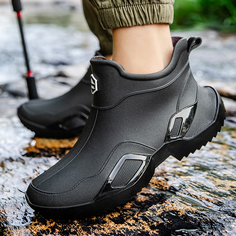 Fishing Boots - Unisex Short Tube Water Shoes Anti-Slip