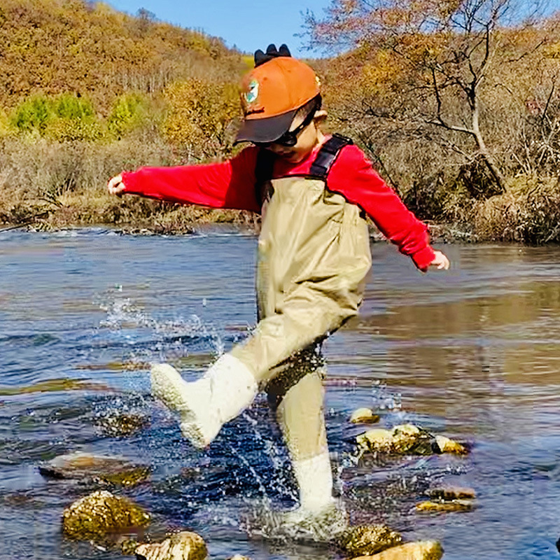 Kids Waterproof Fishing Waders - Fishing Pants Waterproof review and price