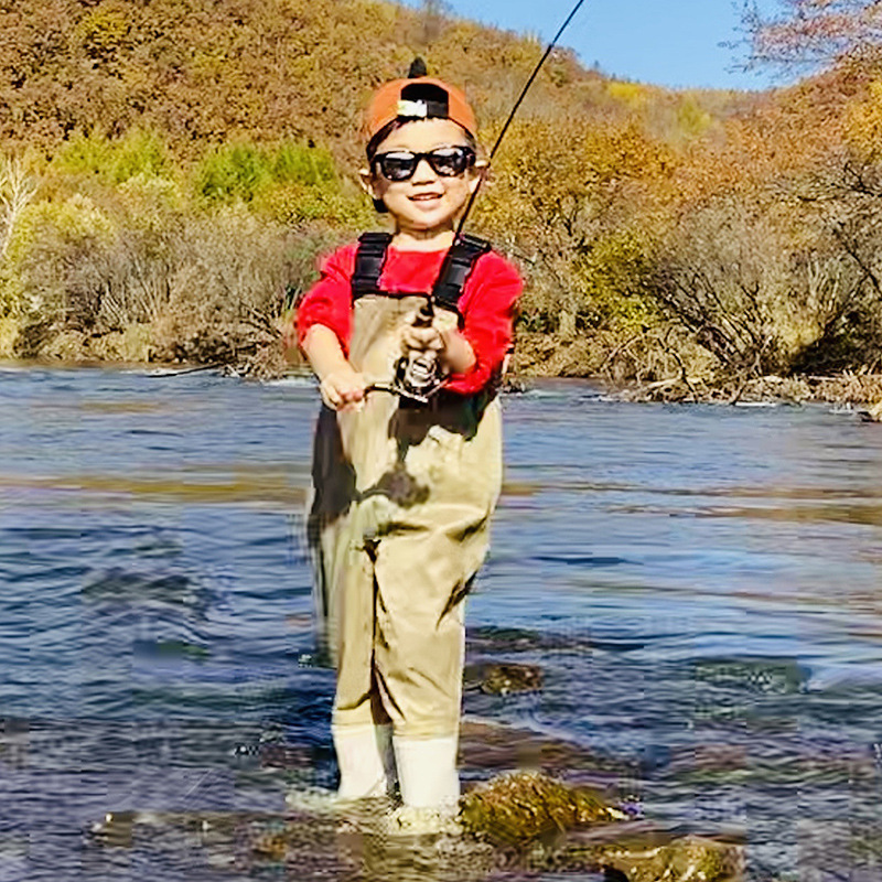 Kids Waterproof Fishing Waders - Fishing Pants Waterproof review and price