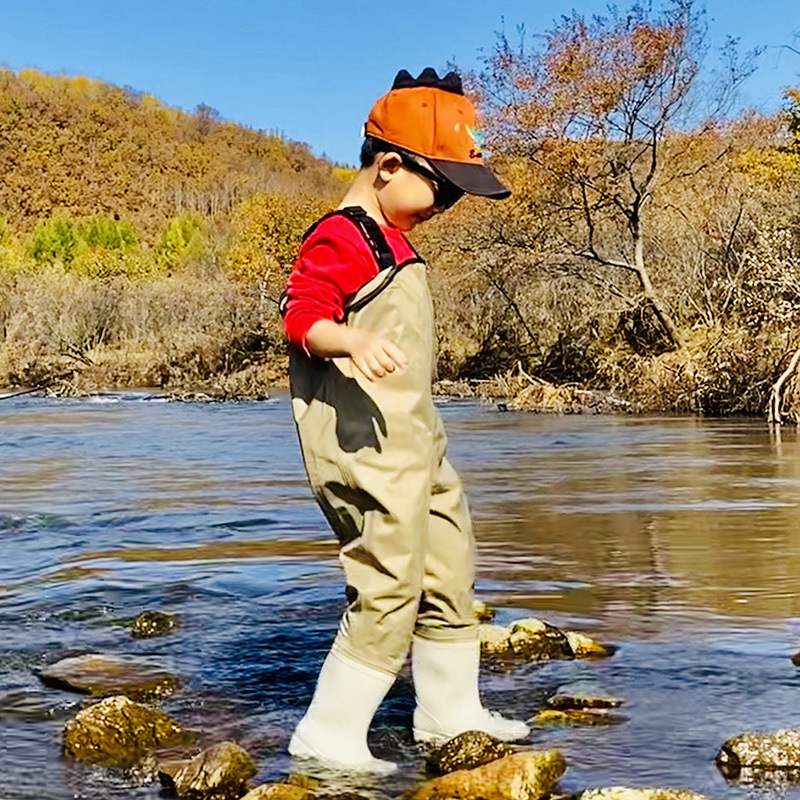 Kids Waterproof Fishing Waders - Fishing Pants Waterproof review and price