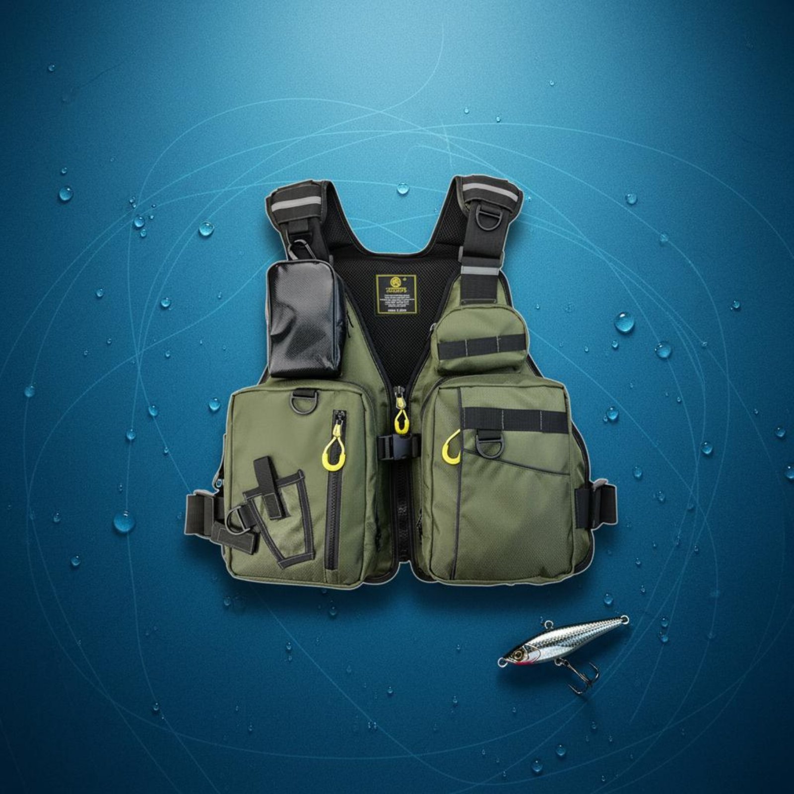 Fishing Life Vest Multiple Poc - Fishing Vest review and price