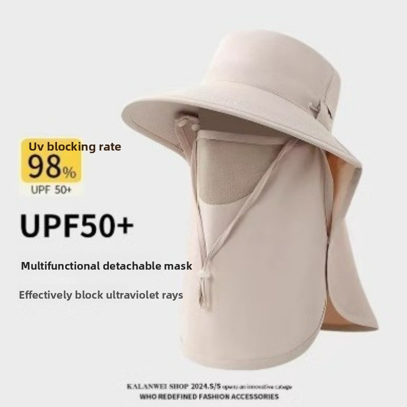 Full Coverage Sun Hat with Fac - Fishing Mask Sun Protection review and price