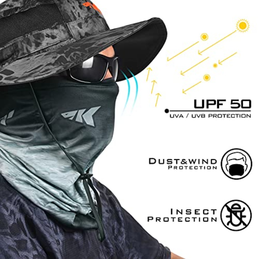 Sol Armis Neck Gaiter - UPF 50 - Fishing Mask Sun Protection review and price