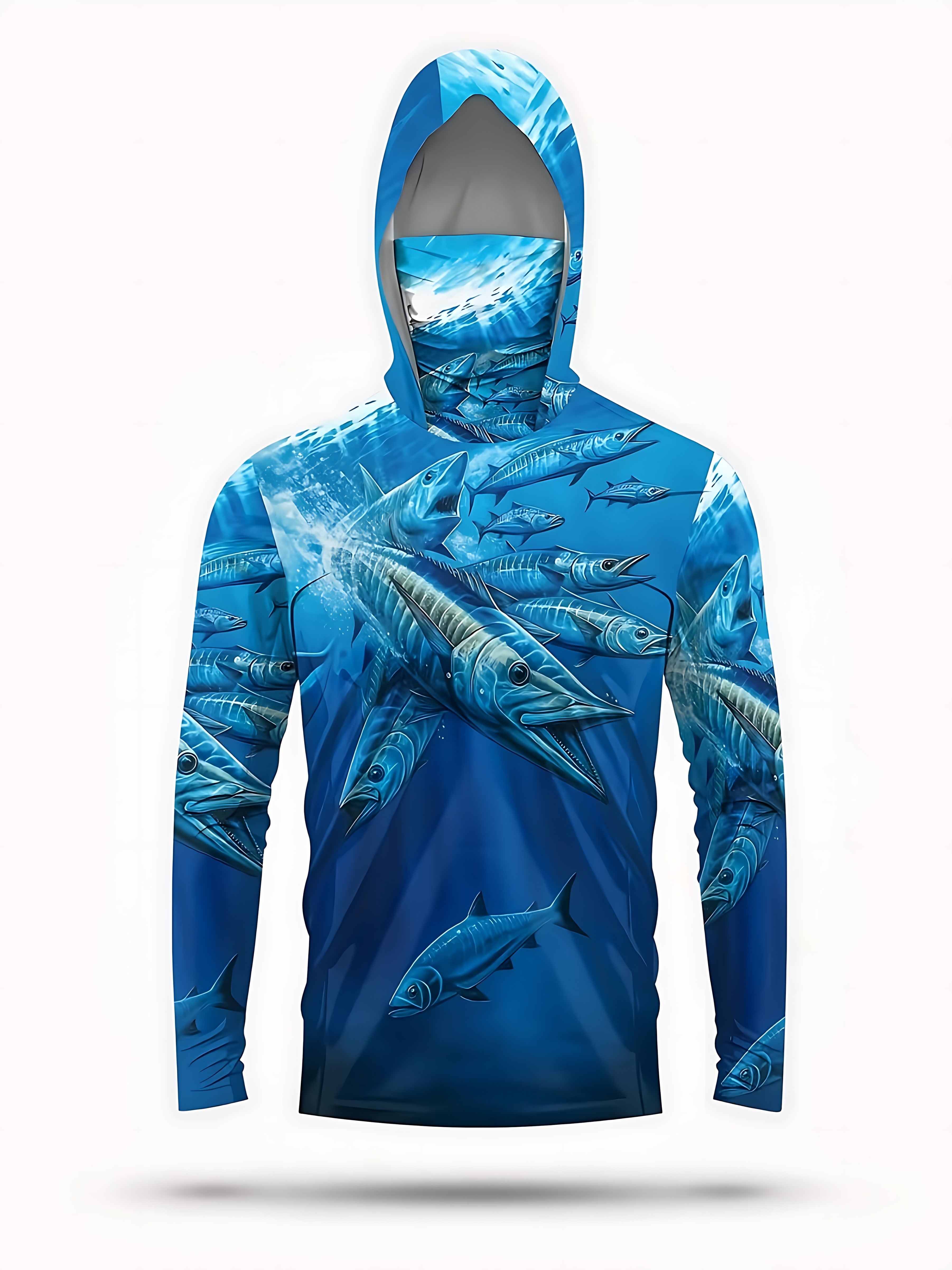 Fishing Shirt Hooded Men Fishi - Fishing Shirt Uv Protection review and price