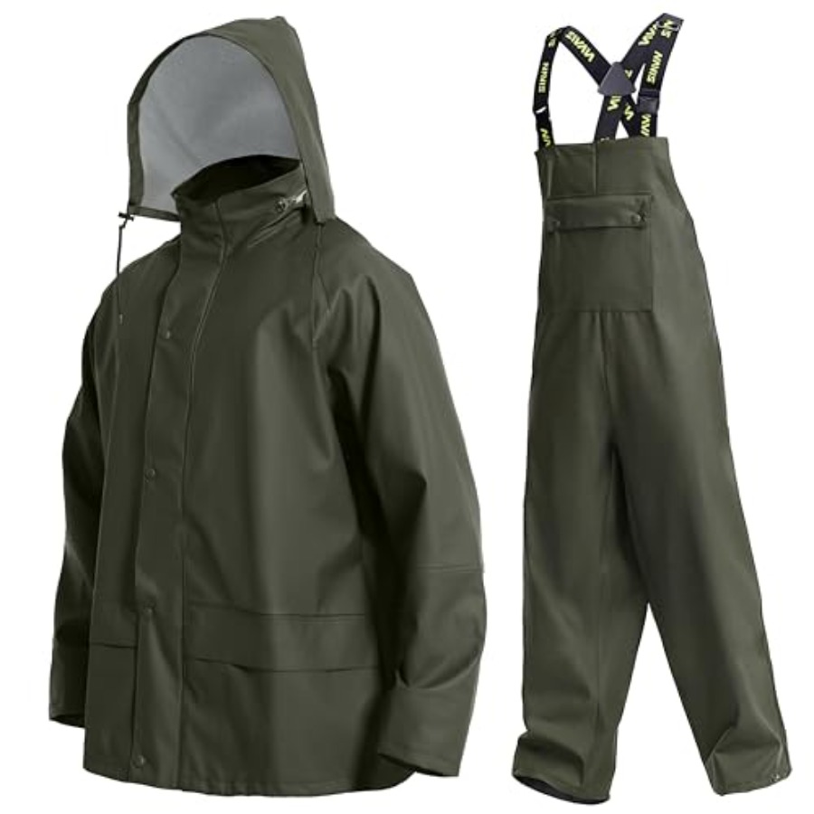 Mens PRO Workwear 3-Piece Wate - Fishing Jacket Waterproof review and price