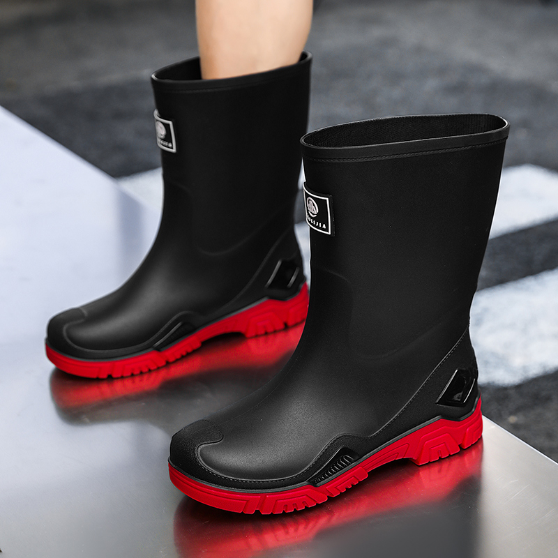 Rain Boots for Men, Non-Slip,  - Fishing Boots review and price