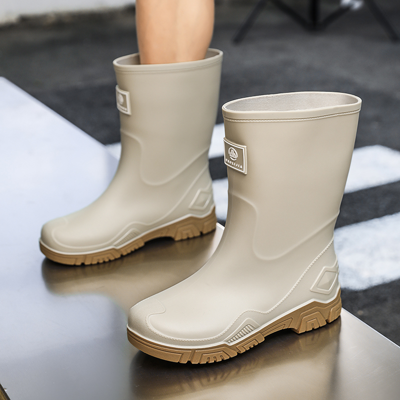 Rain Boots for Men, Non-Slip,  - Fishing Boots review and price