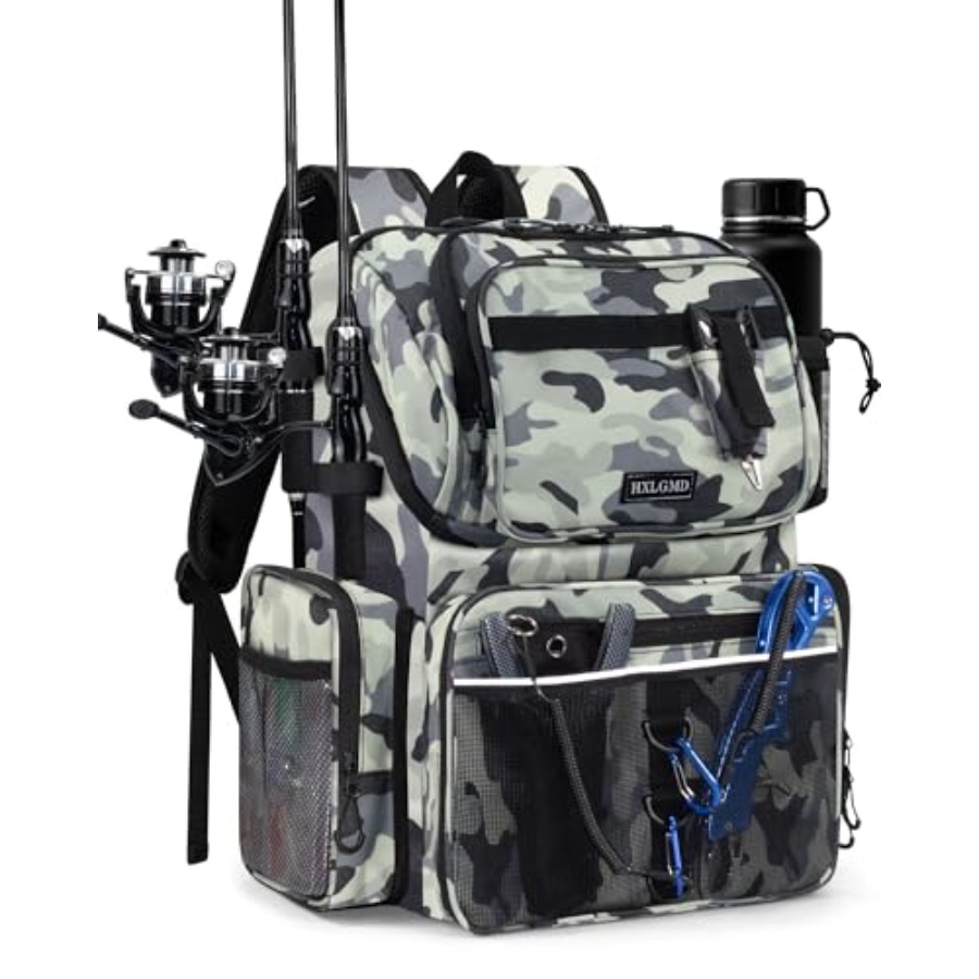 Fishing Backpack with Rod Hold - Fishing Backpack review and price