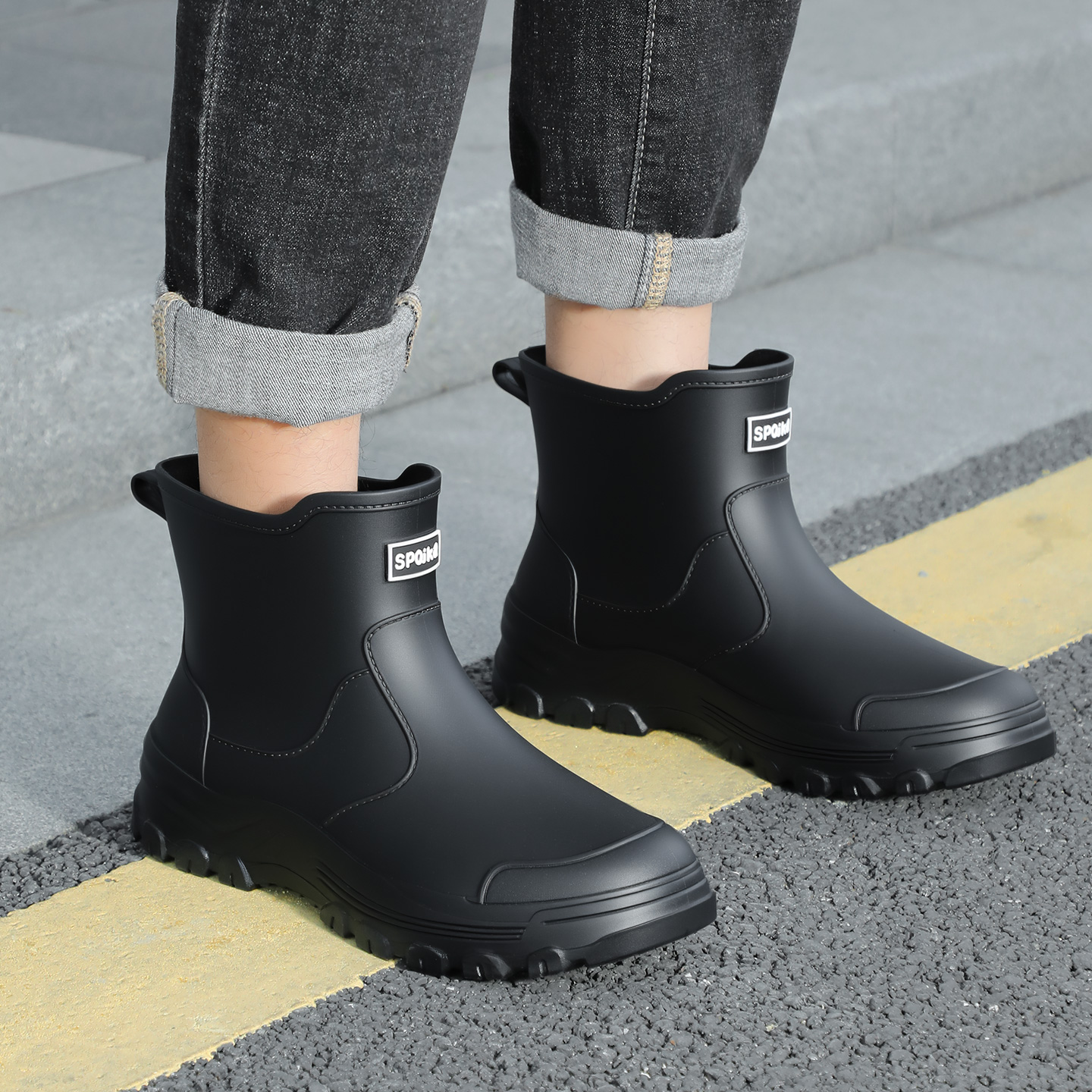 Fashionable new style men's mi - Fishing Boots review and price
