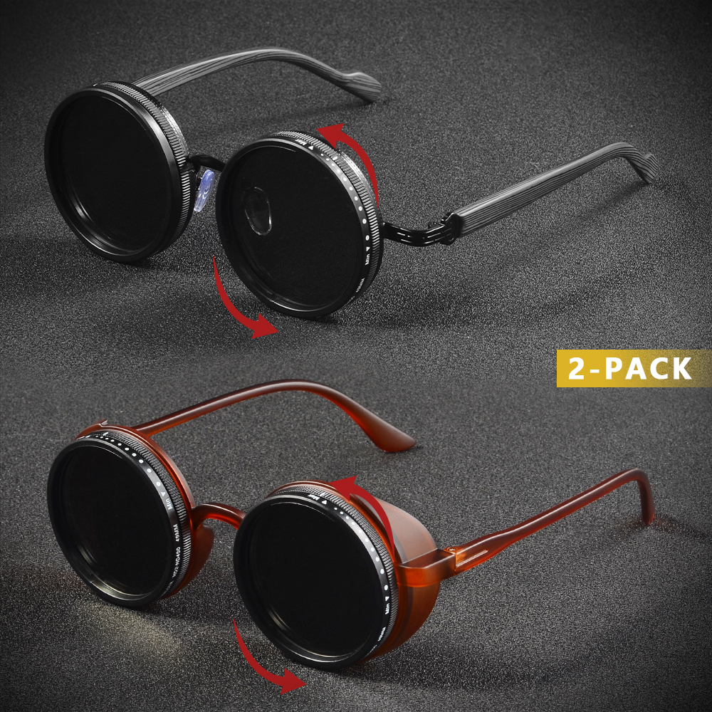 CRIXALIS 2Pcs Polarized Steam  - Fishing Sunglasses Polarized review and price