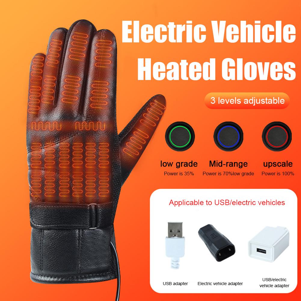 1 Pair USB Heating Gloves Rech - Fishing Gloves review and price