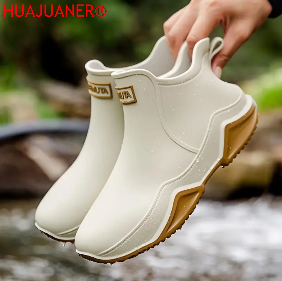 Men's Rain Boots for All Seaso - Fishing Boots review and price