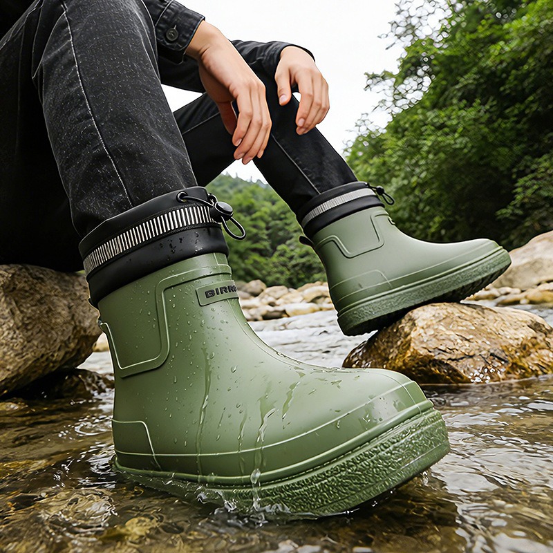 Men Rain Shoes Outdoor Waterpr - Fishing Boots review and price