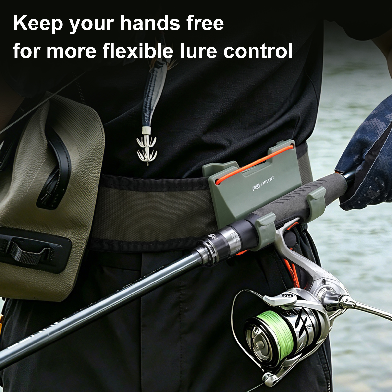 Outdoor Belt Clip Rod Holder H - Fishing Belt review and price