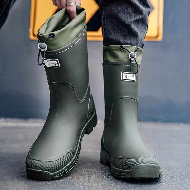 Unisex Rain Boots Fashion Mid- - Fishing Boots review and price