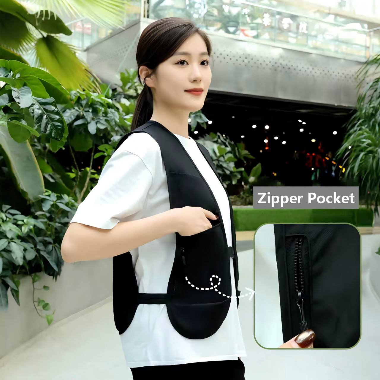 Zipper type work vest super li - Fishing Vest review and price